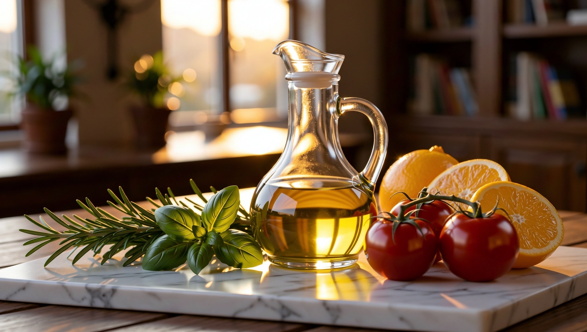 Ingredienti freschi della dieta mediterranea